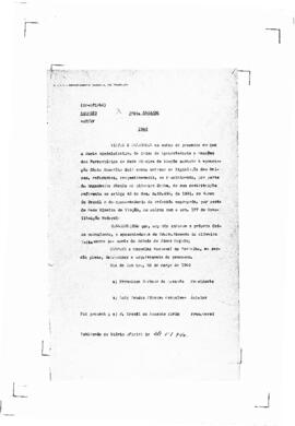 Acórdão nº 00372 de 1938