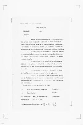 Acórdão nº 00038 de 1939