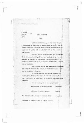 Acórdão nº 00191 de 1934