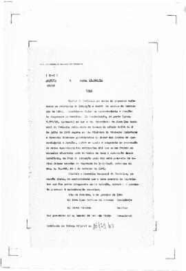 Acórdão nº 00003 de 1933