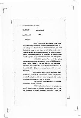 Acórdão nº 00320 de 1938