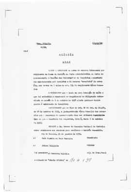 Acórdão nº 00053 de 1937