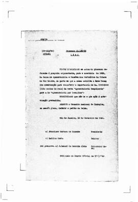 Acórdão nº 00212 de 1938