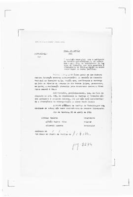 Acórdão nº 00260 de 1943