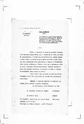 Acórdão nº 00196 de 1938