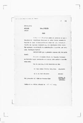 Acórdão nº 00144 de 1939