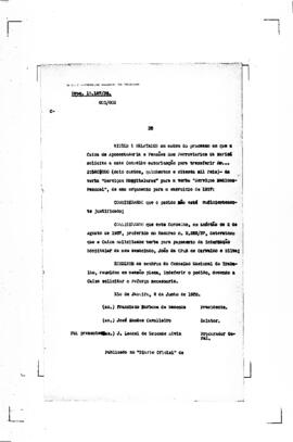 Acórdão de 1938