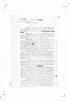 Acórdão nº 01706 de 1939