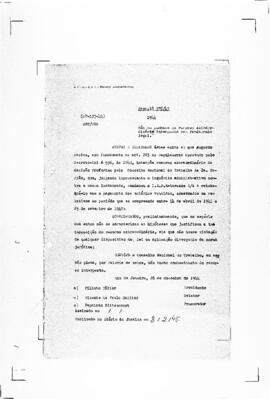 Acórdão nº 00337 de 1943