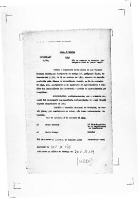 Acórdão nº 00233 de 1941