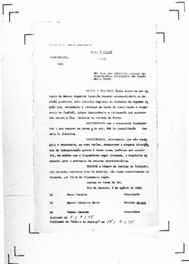 Acórdão nº 00690 de 1945