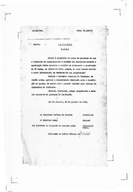 Acórdão nº 00101 de 1939