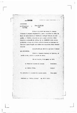 Acórdão nº 00307 de 1938