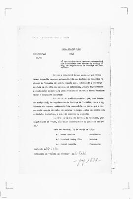 Acórdão nº 00170 de 1943