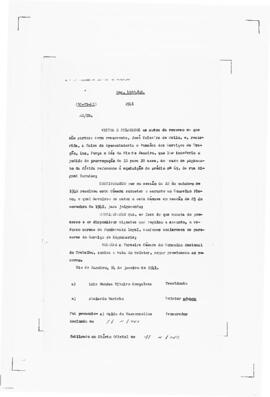 Acórdão nº 00039 de 1940