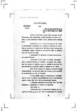 Acórdão nº 00138 de 1945