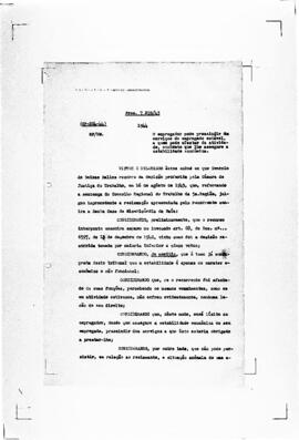 Acórdão nº 00204 de 1943