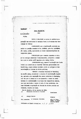 Acórdão nº 00089 de 1939