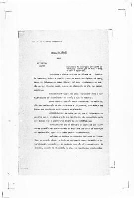 Acórdão nº 00312 de 1944