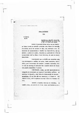 Acórdão nº 00219 de 1943