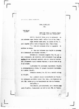 Acórdão nº 00706 de 1945