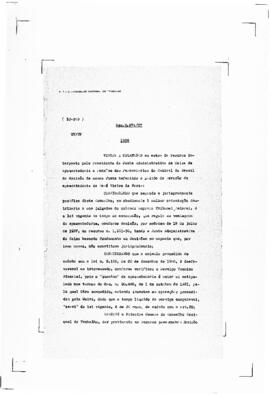 Acórdão nº 00289 de 1937