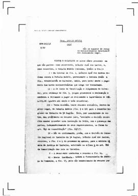 Acórdão nº 00257 de 1945