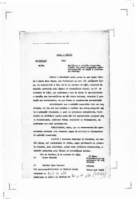 Acórdão nº 00237 de 1941