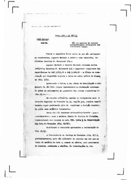 Acórdão nº 00340 de 1945