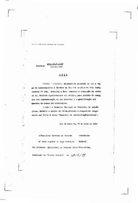 Acórdão nº 00625 de 1938