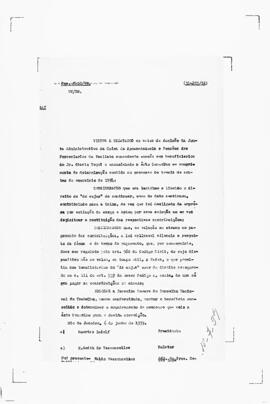 Acórdão nº 00257 de 1937