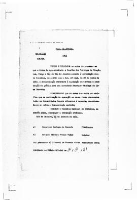 Acórdão nº 00096 de 1940