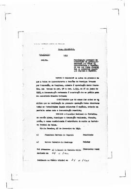 Acórdão nº 00249 de 1940