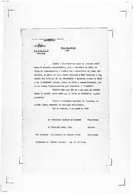 Acórdão nº 00702 de 1940