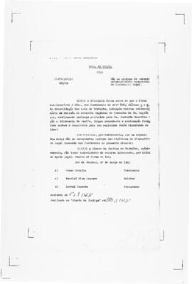 Acórdão nº 00190 de 1944