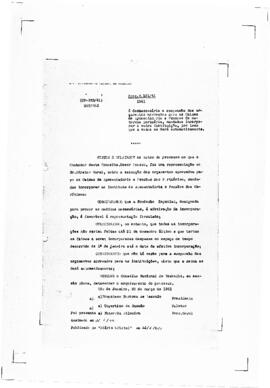 Acórdão nº 00352 de 1941