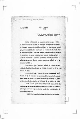 Acórdão nº 00077 de 1941