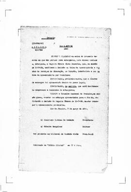 Acórdão nº 00289 de 1938