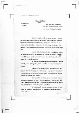 Acórdão nº 00693 de 1945