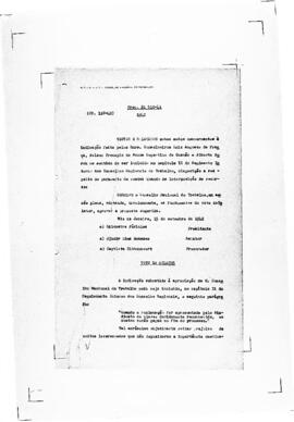 Acórdão nº 00118 de 1941