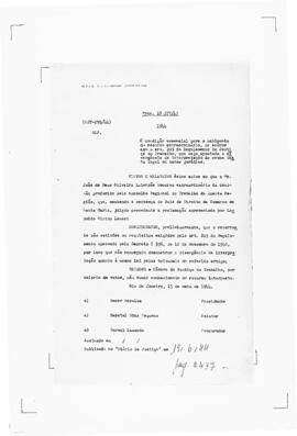 Acórdão nº 00299 de 1943