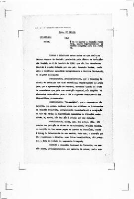 Acórdão nº 00107 de 1941