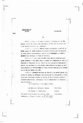 Acórdão nº 00295 de 1937