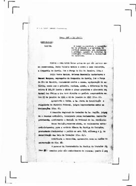 Acórdão nº 00319 de 1945