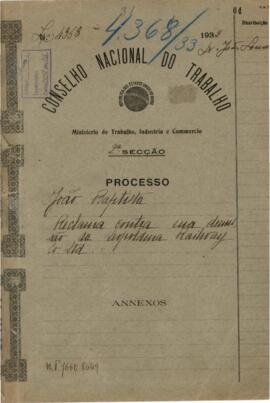 Reclamação Trabalhista nº 4.368/1933
