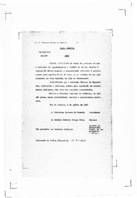 Acórdão nº 00912 de 1940