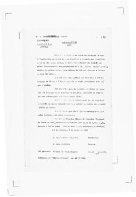 Acórdão nº 00408 de 1940