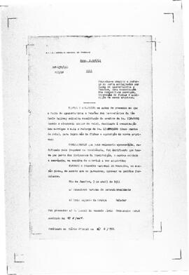 Acórdão nº 00430 de 1941