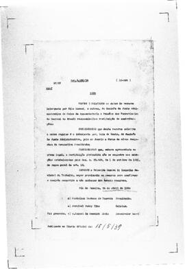 Acórdão nº 00204 de 1938