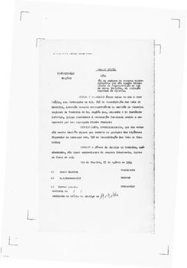 Acórdão nº 00559 de 1944